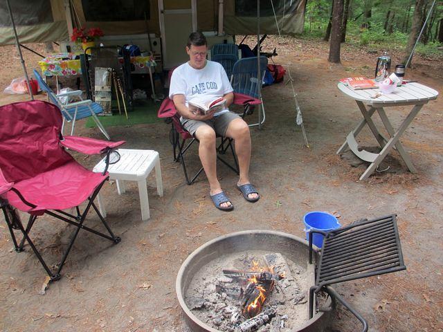 Dave reading a book!