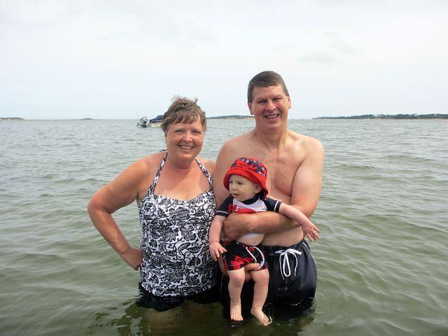 Grandma and Grandpa with Thomas