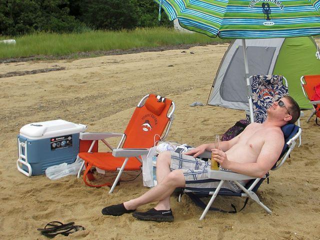 Sean Mullaney enjoying the good life