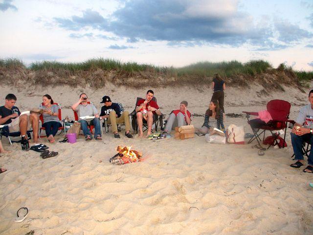 Cape Cod Bay Campfire 2