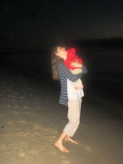 Thomas dancing with Mommy