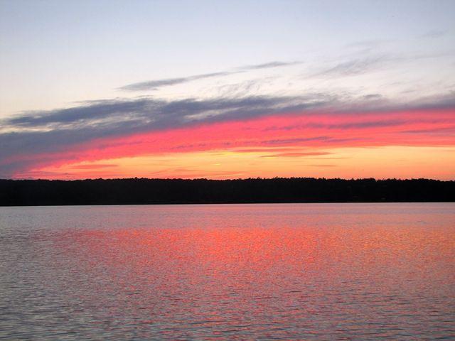 Cliff Pond Sunset 1
