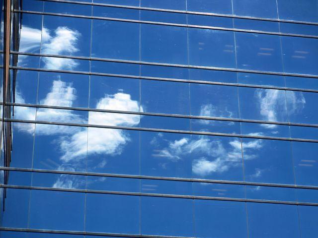 Cool cloud reflections 1