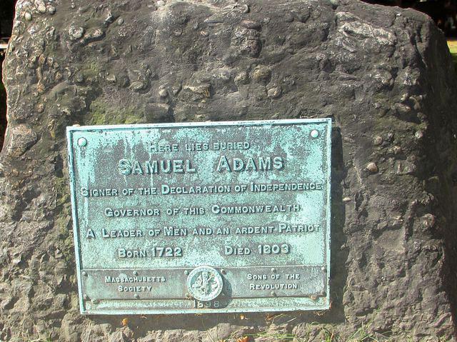 Samuel Adams Gravestone