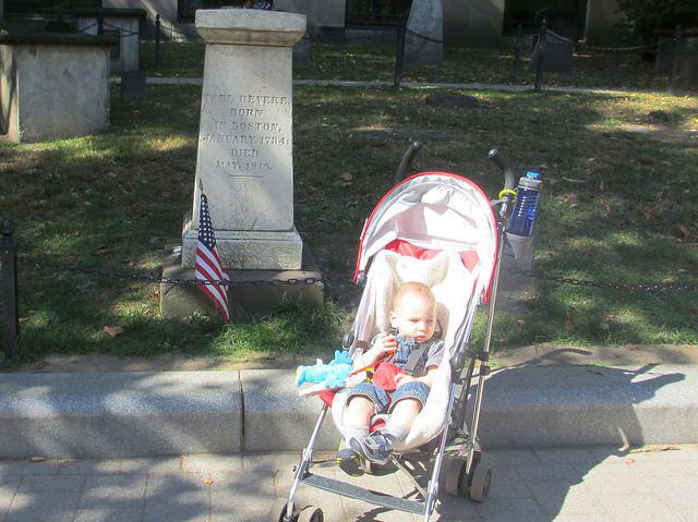 Thomas and Paul Revere Gravestone