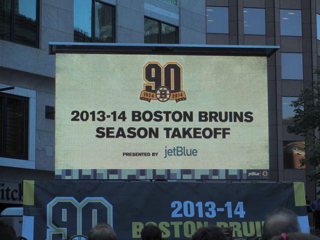 Boston Bruin Kick Off Rally!