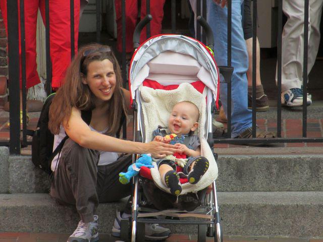 Beth and Thomas in front of The Old North Church