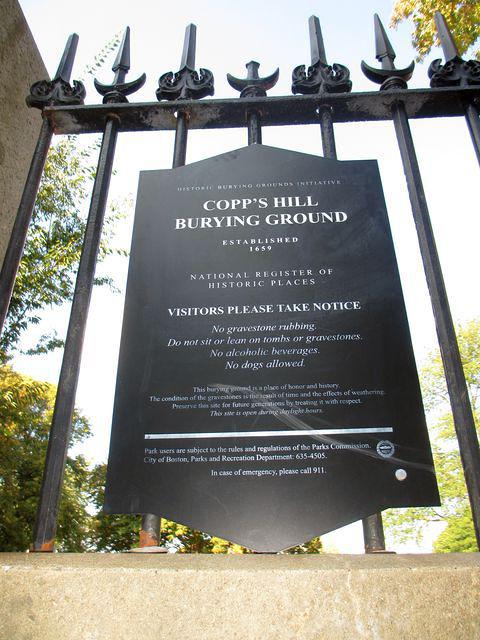 Copp's Hill Buring Ground