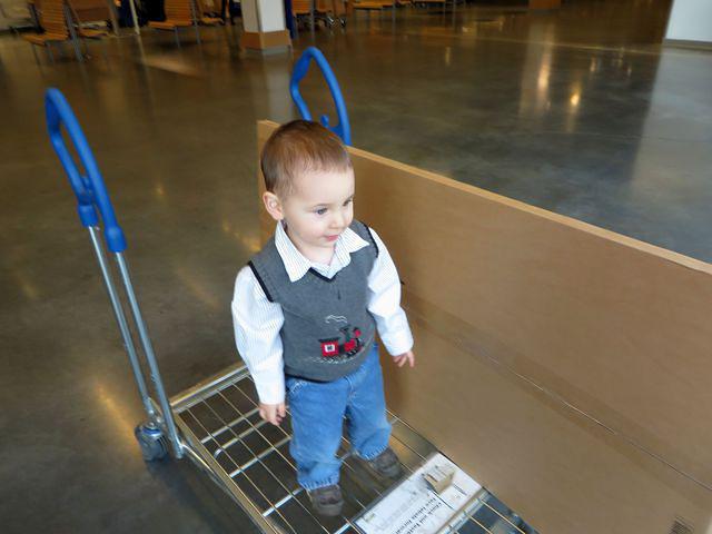 Riding the IKEA Trolley