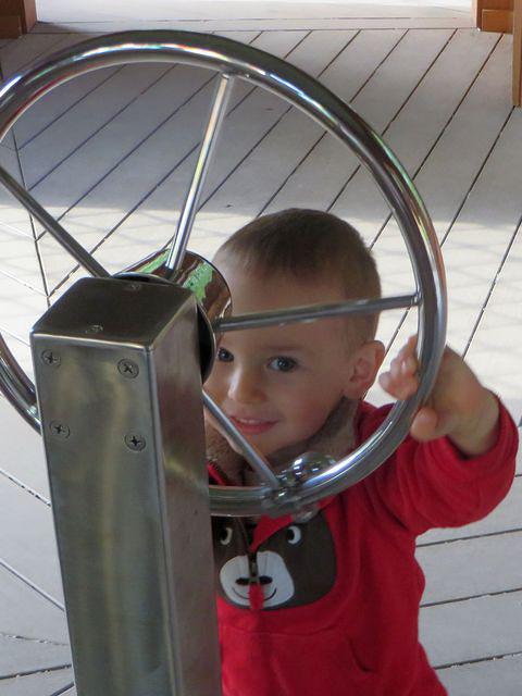 Driving the treehouse