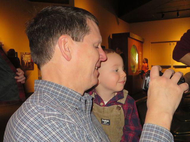 Reviewing Video with Grandpa