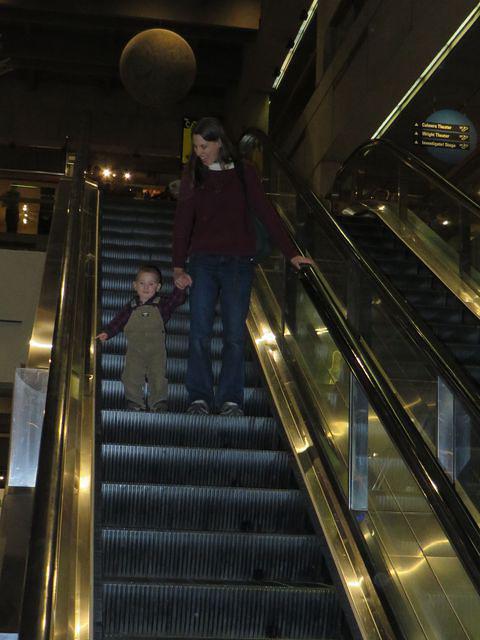 Loving the Escalator Rides
