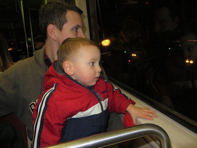 Riding the T