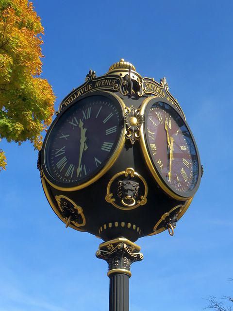 Random clock along our walk