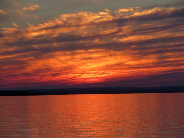 Sun is gone but reflections continue