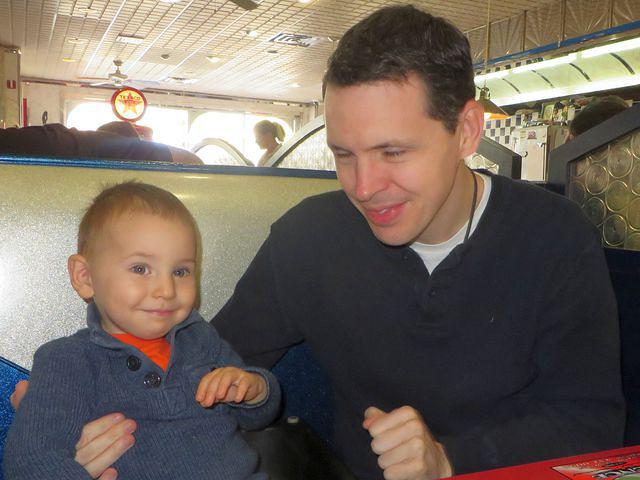 Hungry breakfast buddies