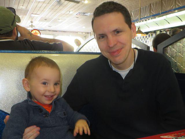 Just chilling, waiting for breakfast