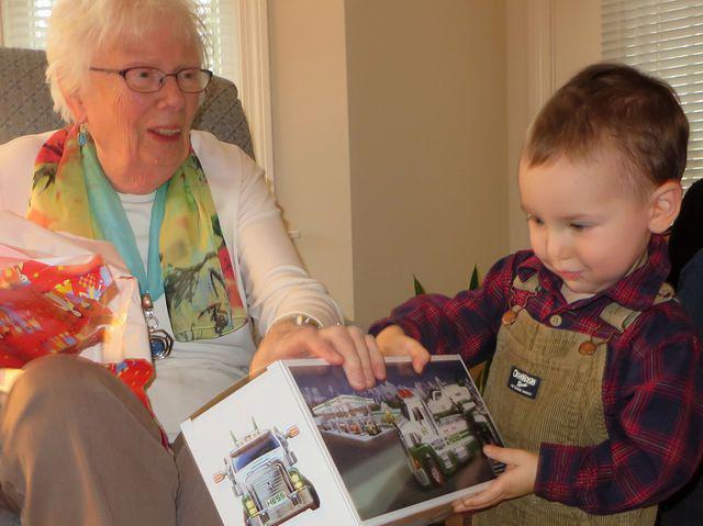 Oooooh, Thomas's first Hess Truck