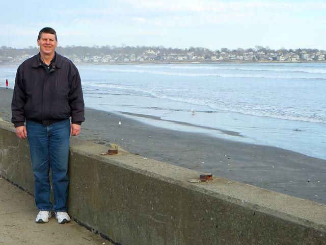 Dave at Second Beach in Newport