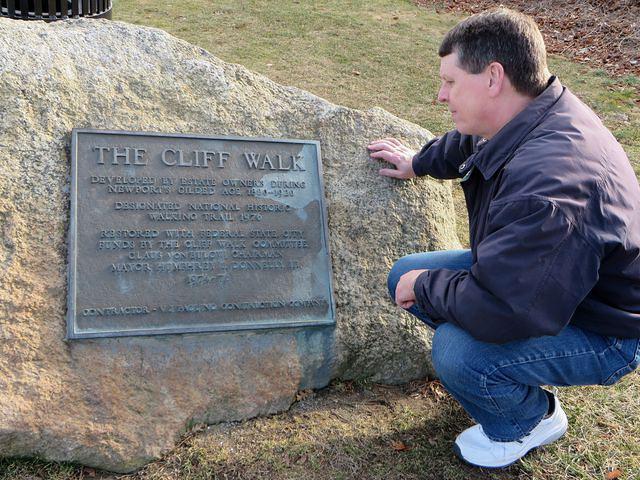 Cliff Walk Plaque