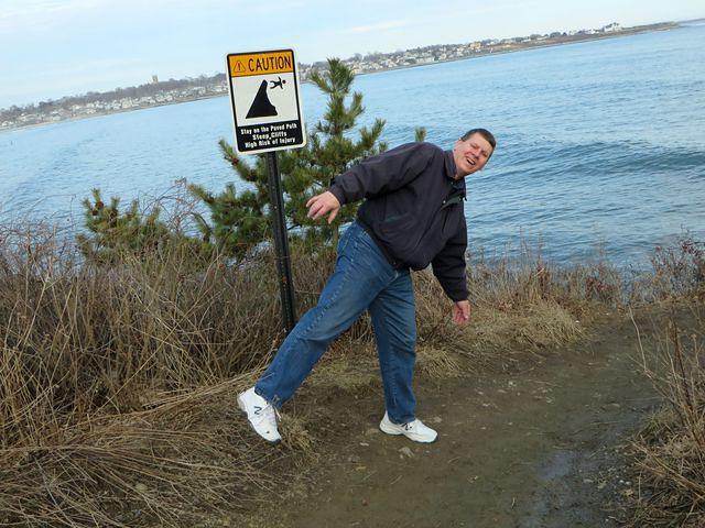 Dave mugging for the camera