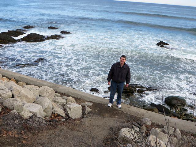 Dave breaking the rules..... left the trail  :) 1