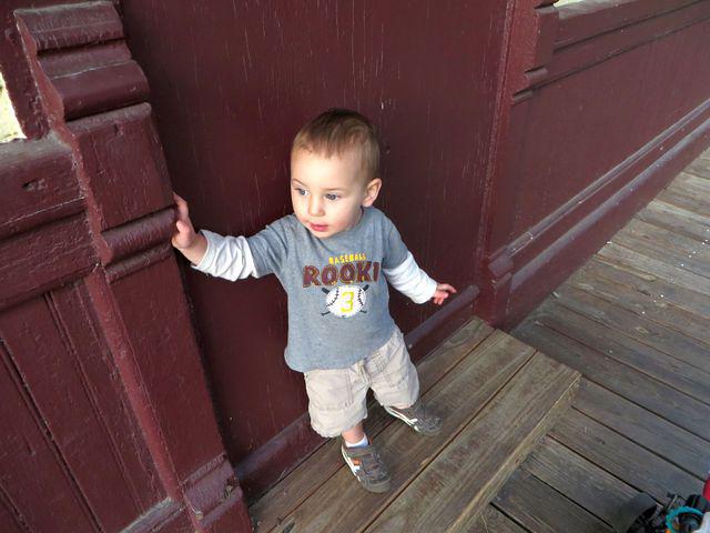 Just chilling at the depot