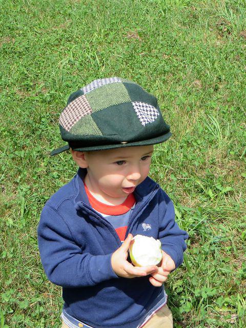 Sporting the flat cap