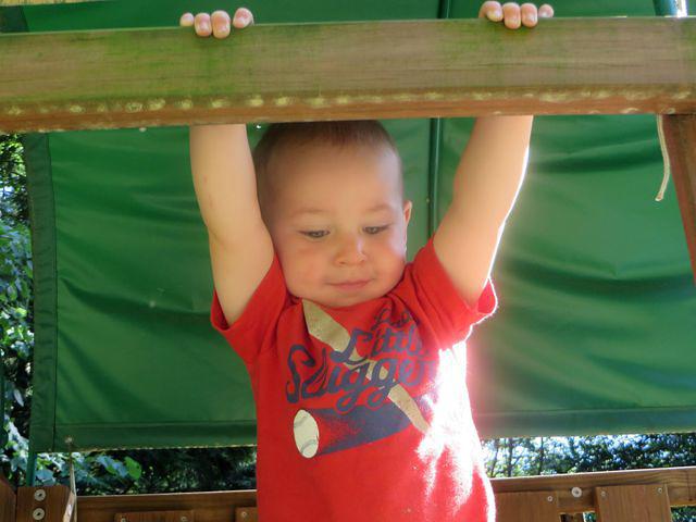 Hanging out in the fort