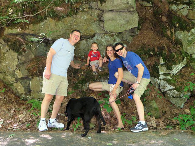 Along the trail: Sean and Beth twins