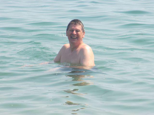 Dave joining in the fun