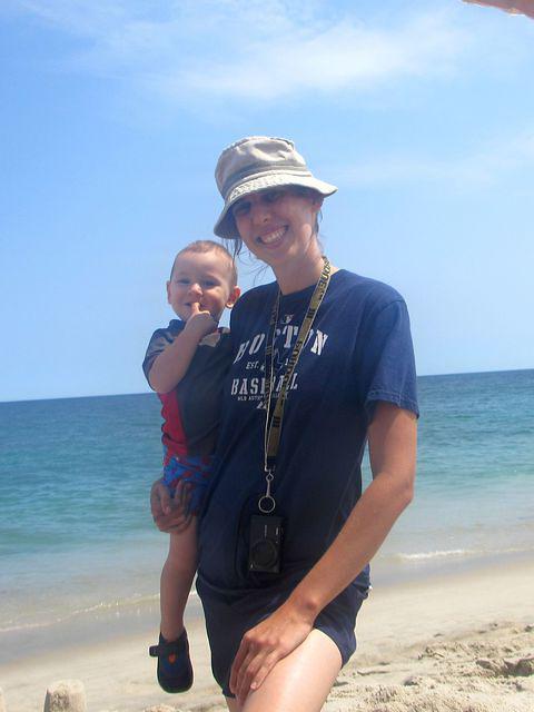 This beach stuff is okay!