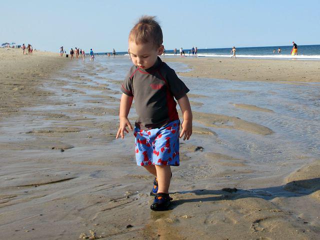 So this is beach walking