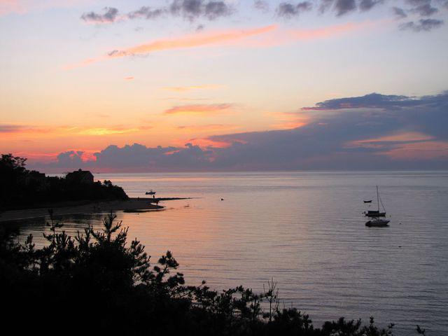 Rainbow off the Dune Road house 3