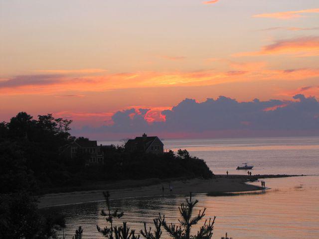 Rainbow off the Dune Road house 4