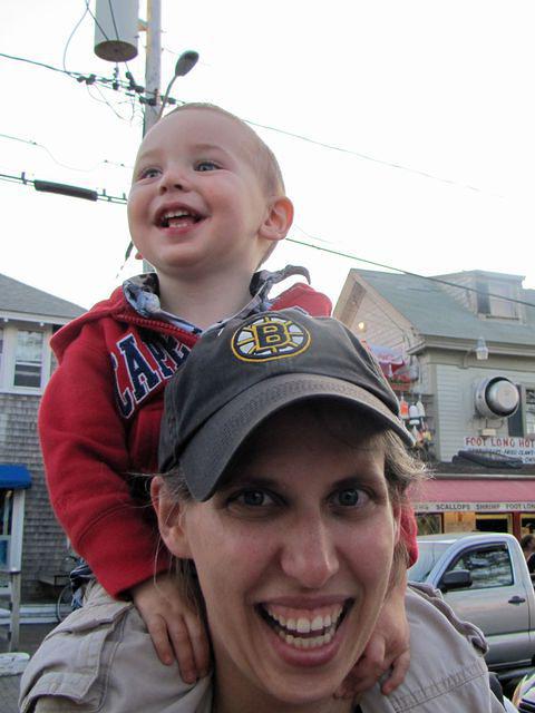 Thomas loving it all