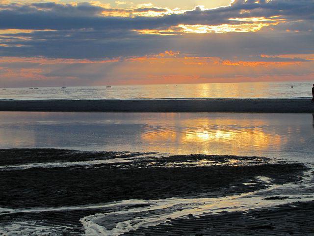 Bay Campfire Sunset 1