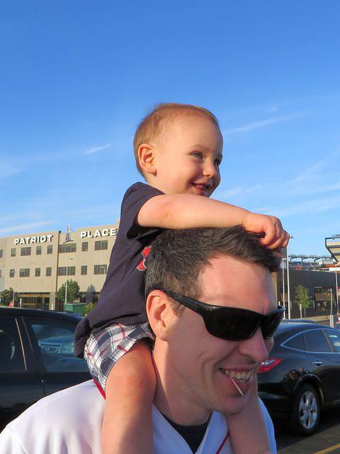 Hanging on to the mane