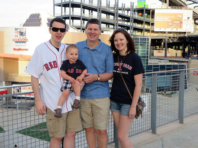 Gillette Stadium and "The Hall" in the background