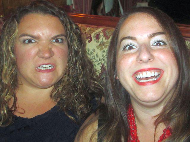 Faces the Baby should not see!