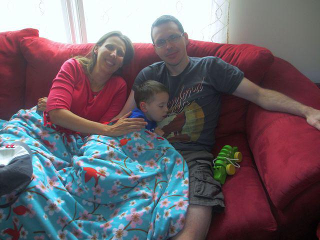 Family Football Viewing