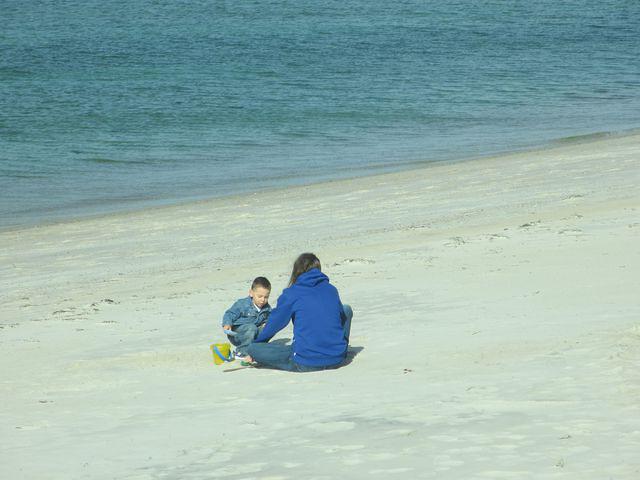 Morning After beach time