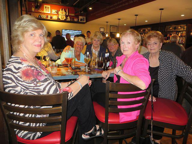 Barbara, Jinker, and Alberta in the front.