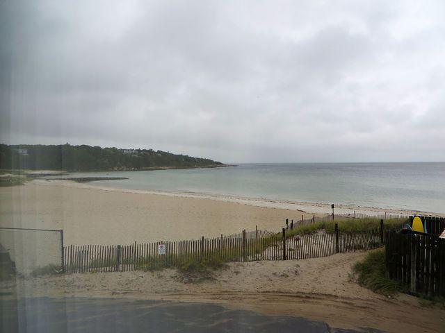 Wedding day view out our window