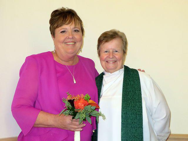 Jan and Reverend Carole