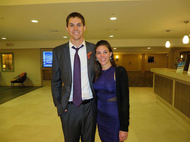 Darren and Jenna ready for the after party