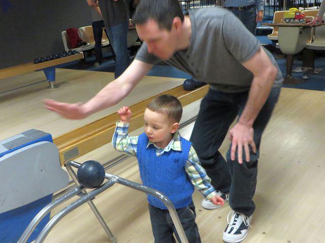 Sean demonstrating technique