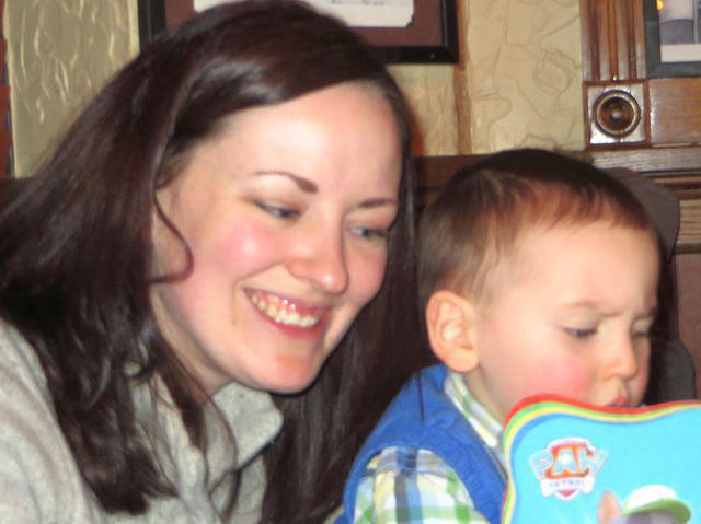 Rosy cheeks all around