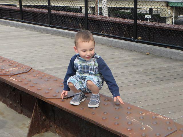 Checking out the rivets