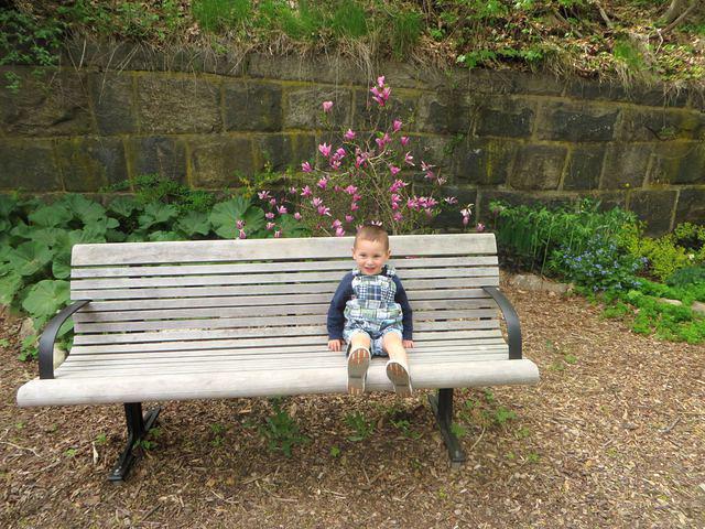 Loving the benches along the way